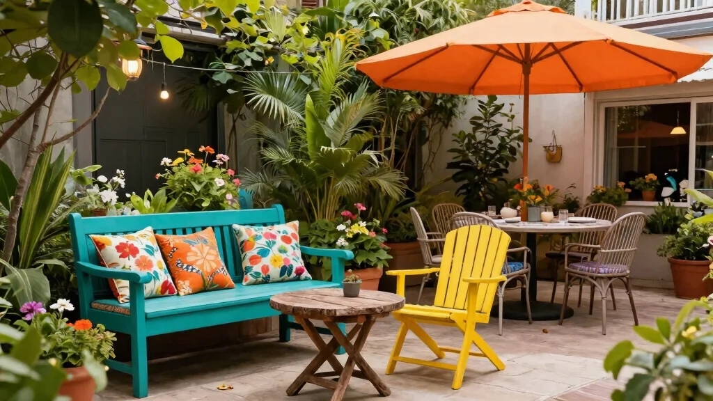 12 Patio Furniture Colors Ideas for a Vibrant Outdoor Oasis
