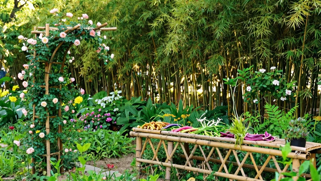 14 Bamboo Trellis Ideas: Natural Rustic Designs for Your Garden