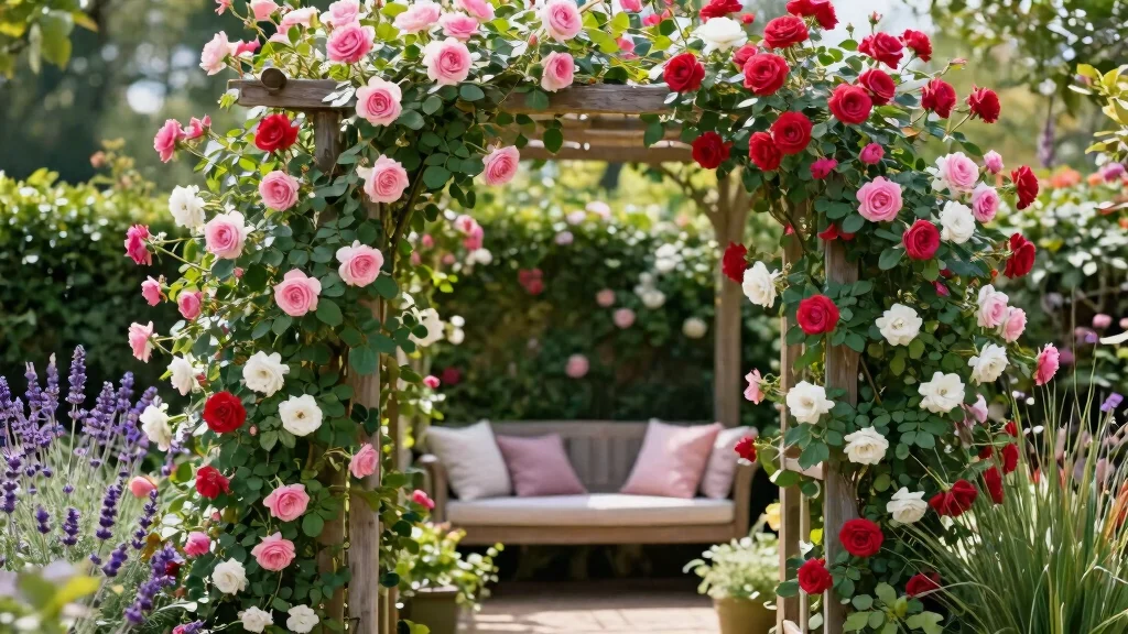 15 Climbing Rose Trellis Ideas for a Romantic Garden